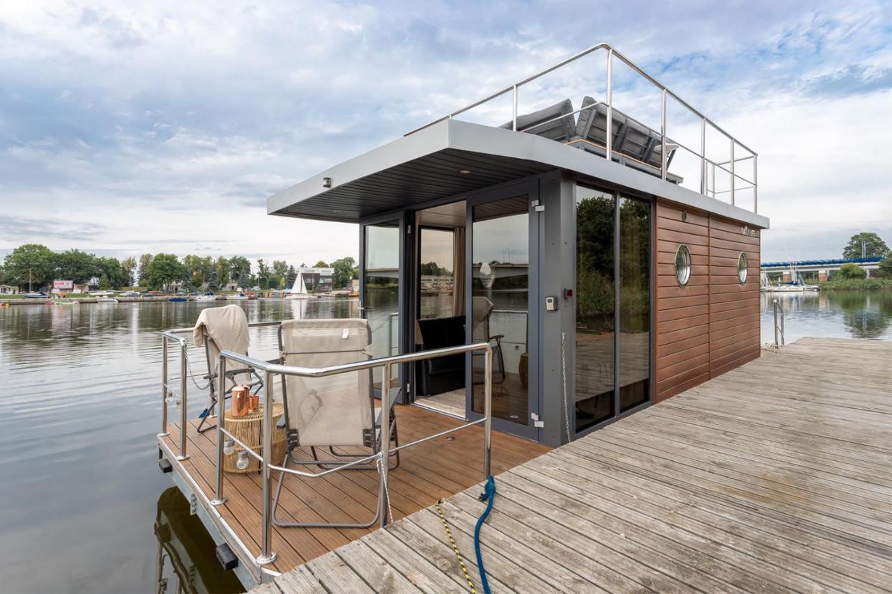 ורוצלב Lemuria Houseboat - Plywajacy Domek Na Wodzie מראה חיצוני תמונה