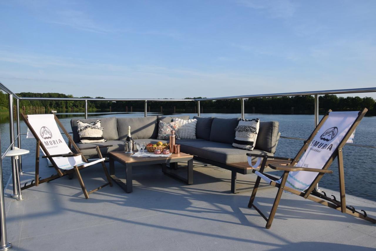 ורוצלב Lemuria Houseboat - Plywajacy Domek Na Wodzie מראה חיצוני תמונה